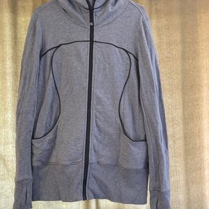 Lululemon longer length scuba jacket size 12